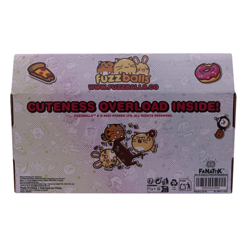 Fuzzballs Playing Cards Display (12) 2
