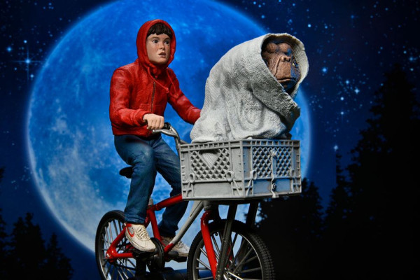 E.T. the Extra-Terrestrial Action Figure Elliott & E.T. on Bicycle 13 cm 10