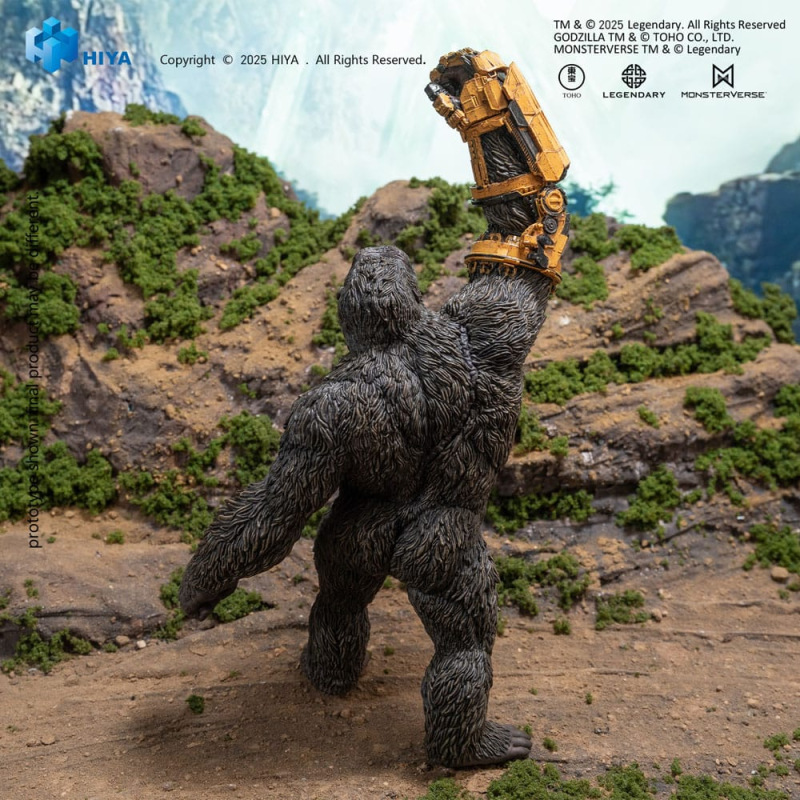 Godzilla x Kong The New Empire Stylist Series PVC Statue Kong B.E.A.S.T. Glove Version 22 cm 9
