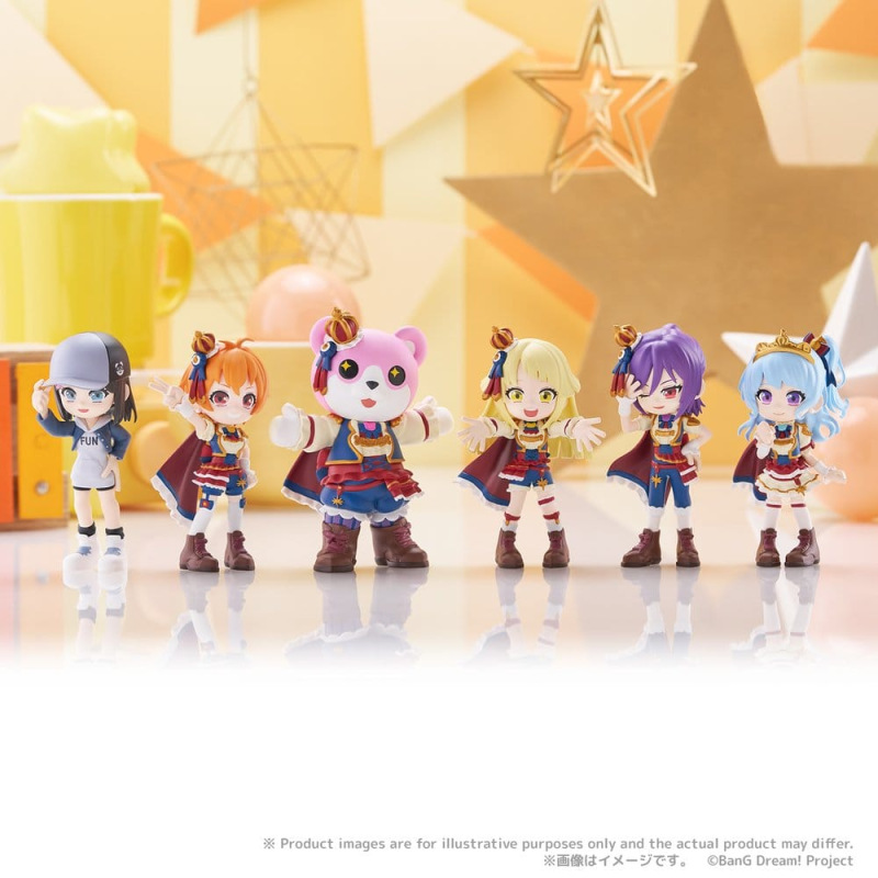 BanG Dream! PalVerse Mini Figures Hello, Happy World! Blind Box Display (6) 8