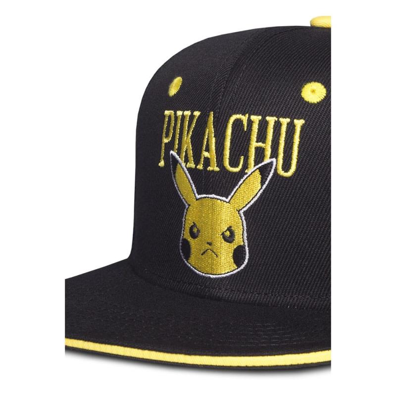 Pokémon Snapback Cap Angry Pikachu