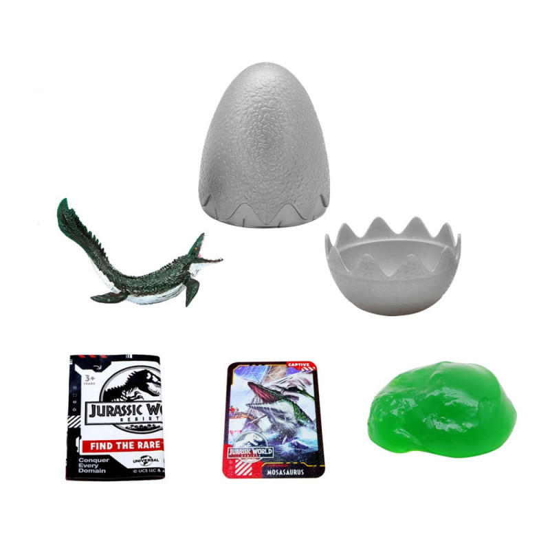 Jurassic World Rebirth Pop N Lock Breach Blind Box Captivz Build n Battle Dinos Display (12) 10