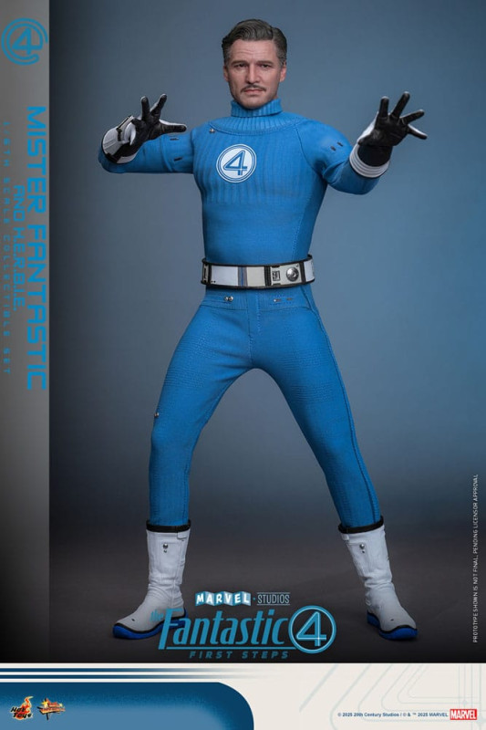The Fantastic Four: First Steps Movie Masterpiece Action Figure 2-Pack 1/6 Mister Fantastic & H.E.R. 7