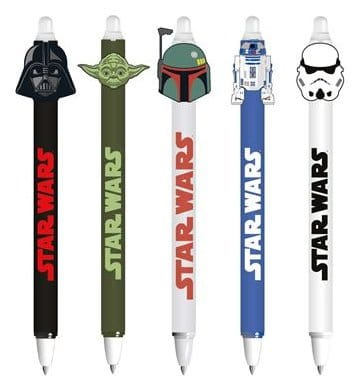 Star Wars Erasable Gel Pen Characters Display (30) 1