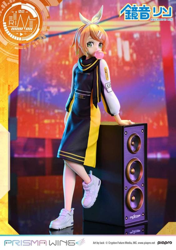 Vocaloid Piapro Characters Prisma Wing PVC Statue 1/7 Kagamine Rin (Art by lack) 21 cm 8