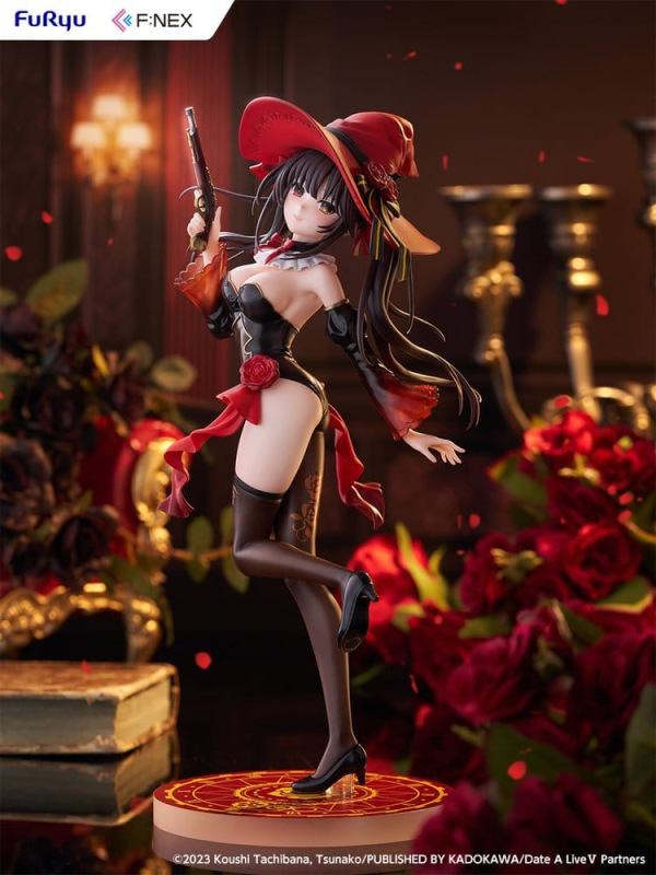 Date A Live V F:Nex PVC Figure 1/7 Kurumi Tokisaki Witch Style ver. 25 cm 9