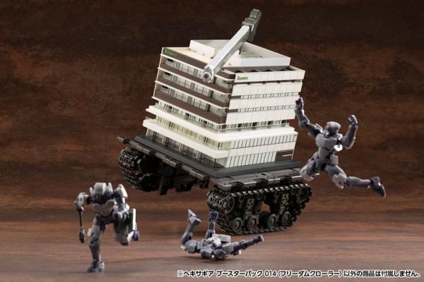 Hexa Gear Plastic Model Kit 1/24 Booster Pack 014 Freedom Crawler 14 cm