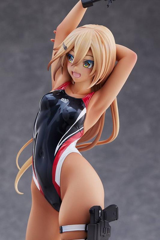 Arms Note PVC Statue 1/7 Kouhai-chan of the Swim Club Red Line Swimsuit Ver. 29 cm