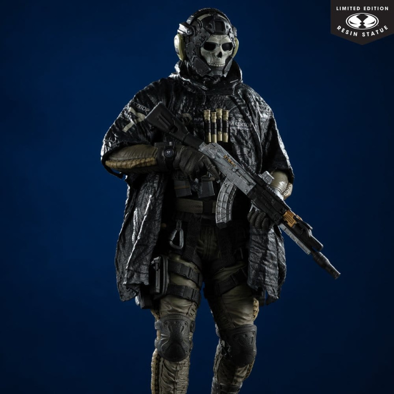 Call of Duty: Modern Warfare 4 Statue 1/6 Ghost 32 cm 5