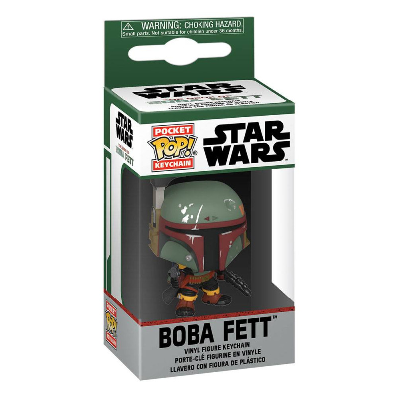 Star Wars The Book of Boba Fett Pocket POP! Vinyl Keychains 4 cm Boba Fett Display (12) 1