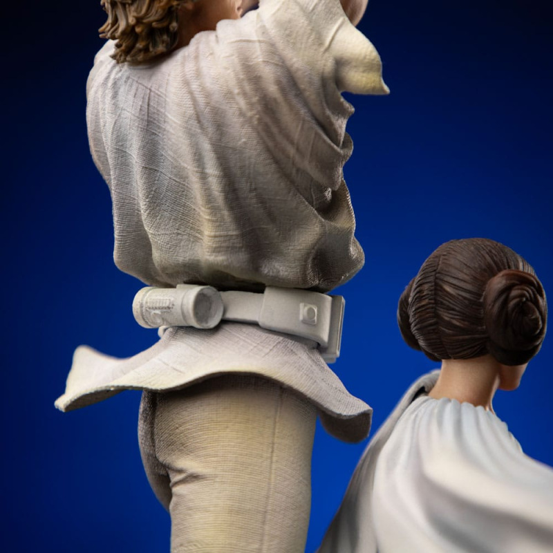 Star Wars Deluxe Art Scale Statue 1/10 Luke and Leia 41 cm 10