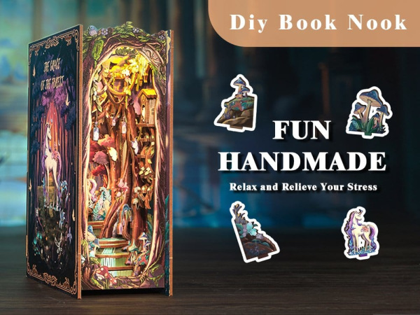 Book Nook The Grace of Forest 22 x 8 cm 3