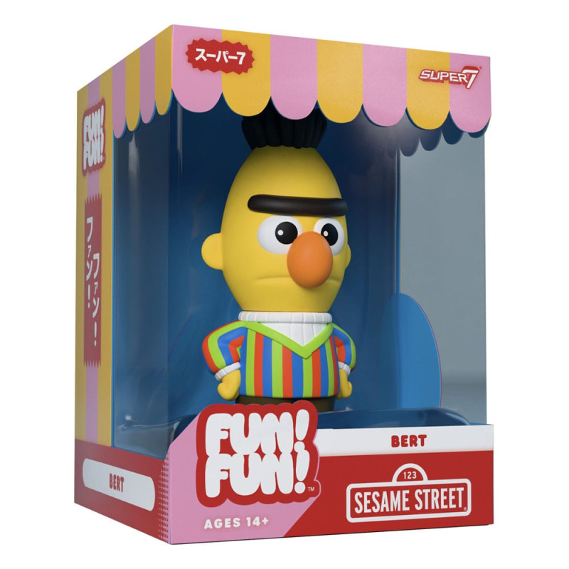 Sesame Street FUN! FUN! Vinyl Action Figure Wave 02 Bert 13 cm 2