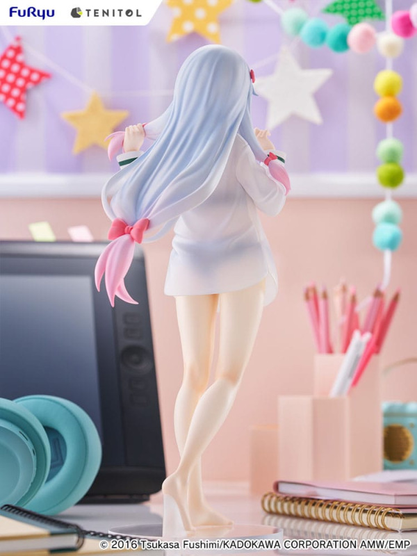 Eromanga Sensei Tenitol Tall PVC Statue Sagiri Izumi Shirts Ver. 30 cm 9