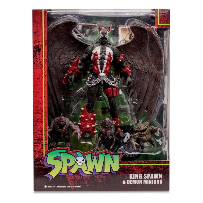 Spawn Megafig Action Figure King Spawn with Wings and Minions 30 cm 7