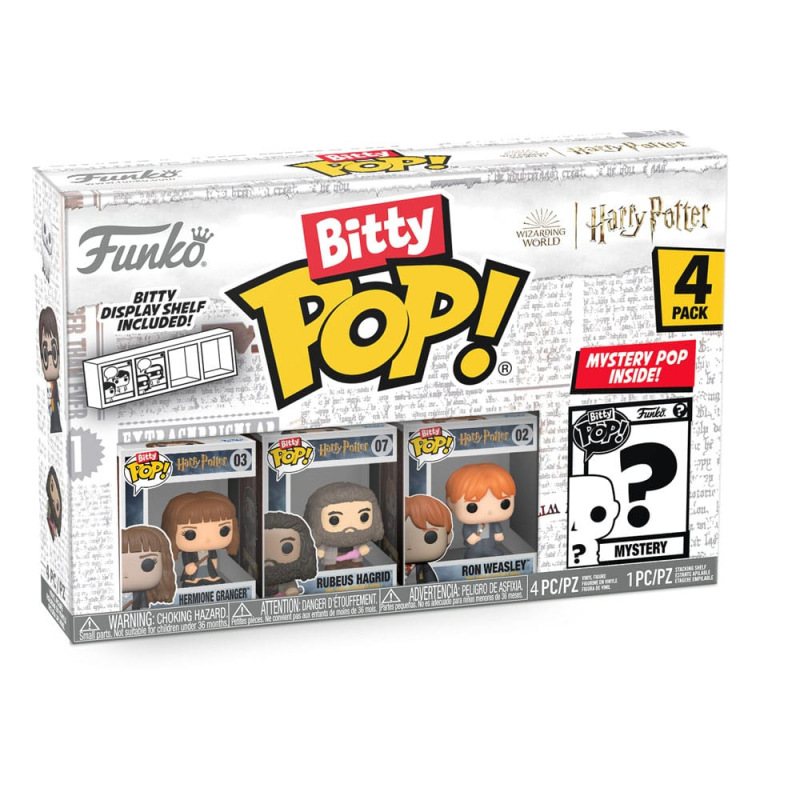 Harry Potter Bitty POP! Vinyl Figure 4-Pack Hermione 2,5 cm 1