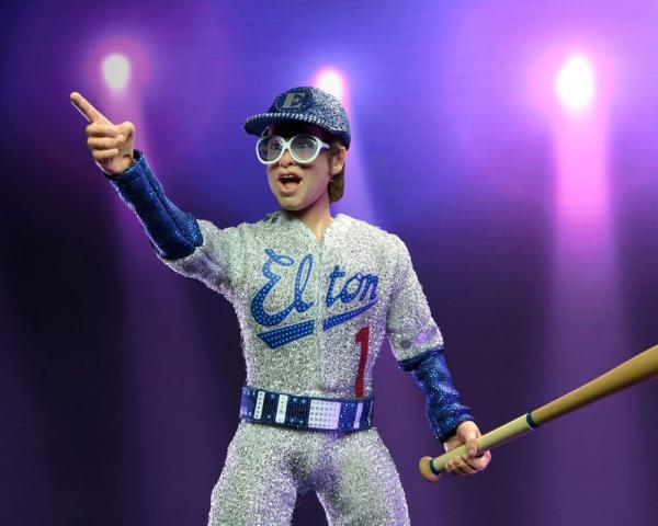 Elton John Clothed Action Figure Live in '75 Deluxe Set 20 cm