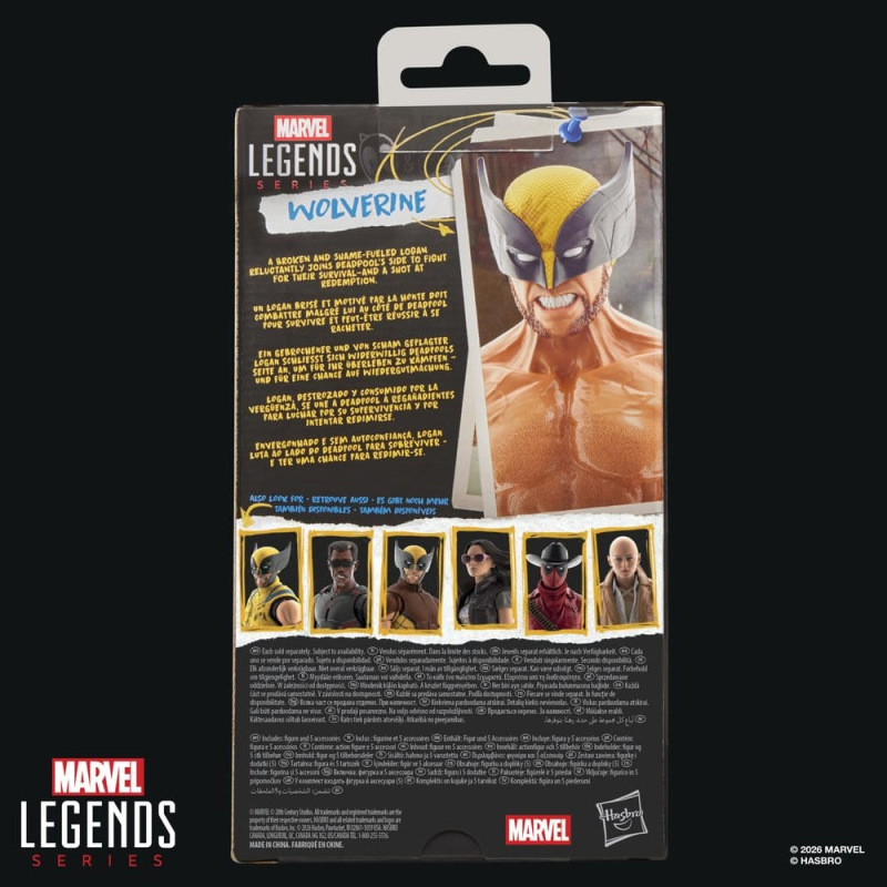 Deadpool & Wolverine Marvel Legends Action Figure Wolverine 15 cm 9