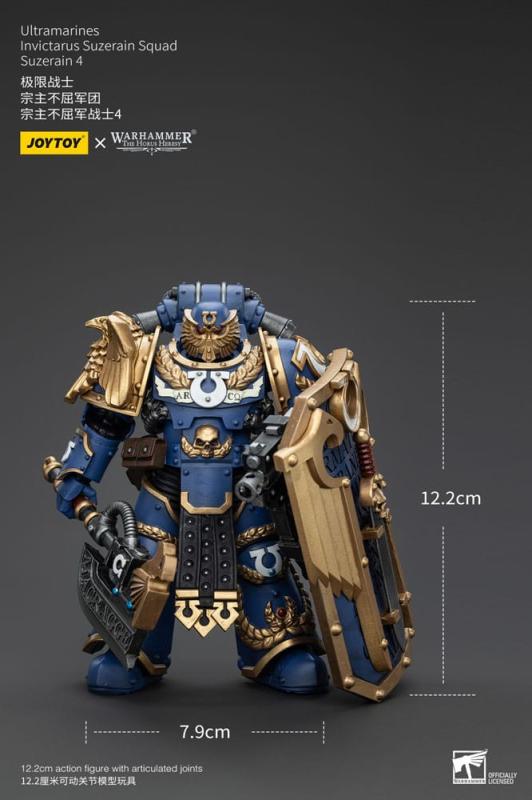 Warhammer The Horus Heresy Action Figure 1/18 Ultramarines Invictarus Suzerain Squad Suzerain 4 12 c