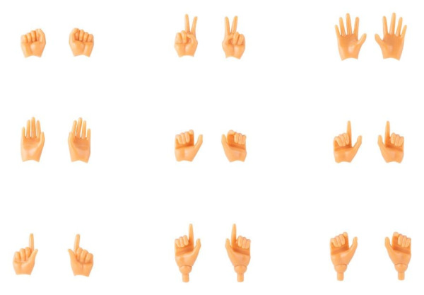 Megami Device M.S.G. Plastic Model Kit 1/1 09 Hand Set Skin Color E