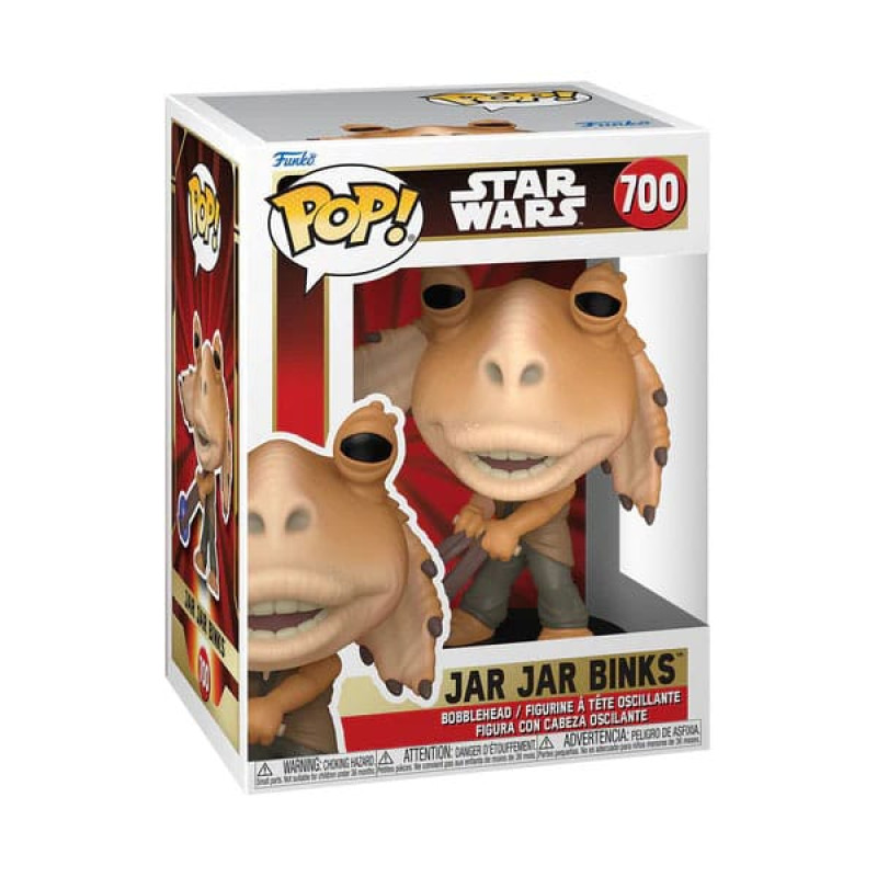 Star Wars The Phantom Menace Anniversary POP! Vinyl Figure Jar Jar Binks w/ Booma Balls 9 cm 1