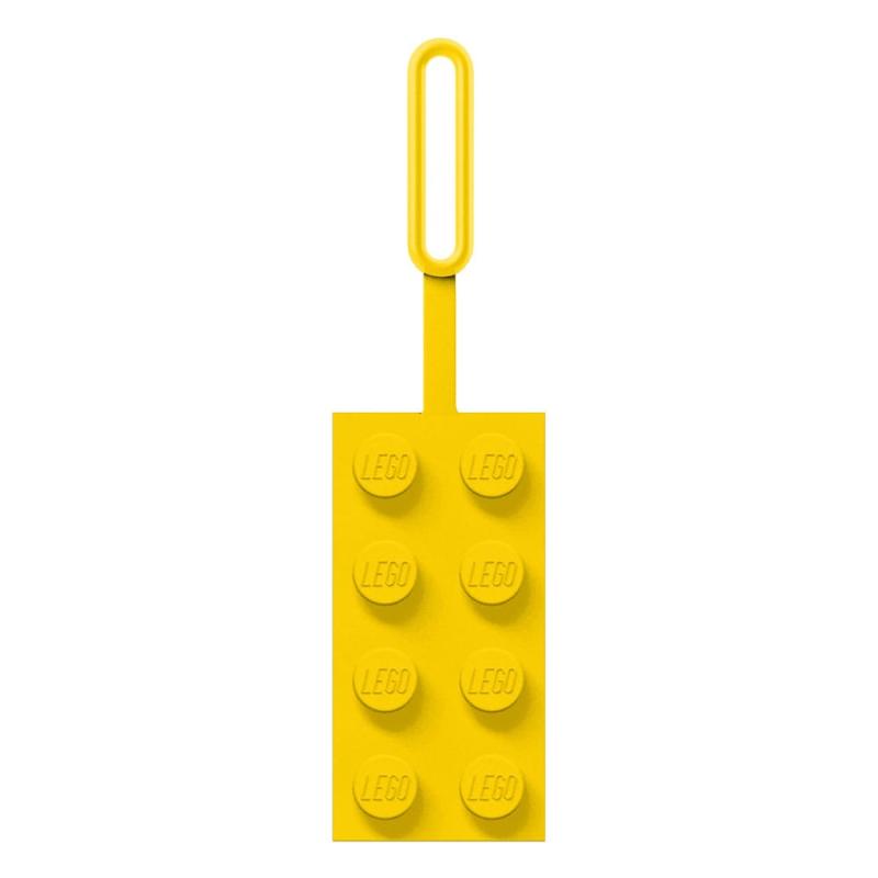 LEGO Luggage tag Yellow 10 cm