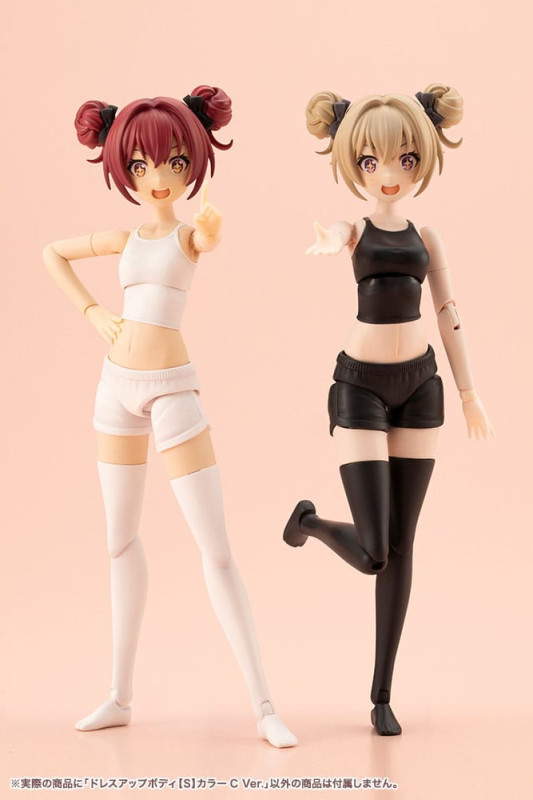 Sousai Shojo Teien Accessory Set for 1/10 Action Figures Dress Up Body Body Color C Size S 10