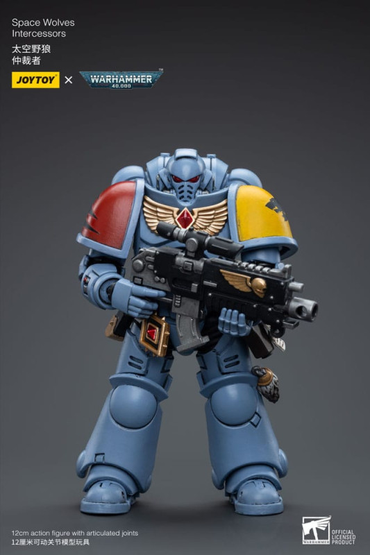 Warhammer 40k Action Figure 1/18 Space Wolves Intercessors 12 cm 1