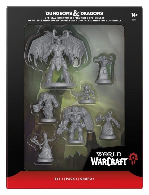 Dungeons & Dragons x World of Warcraft Miniatures Set 1 5