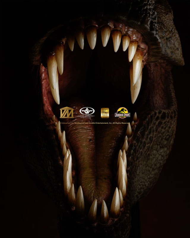 Jurassic Park 1/2 Statue T-Rex Head 105 cm 7