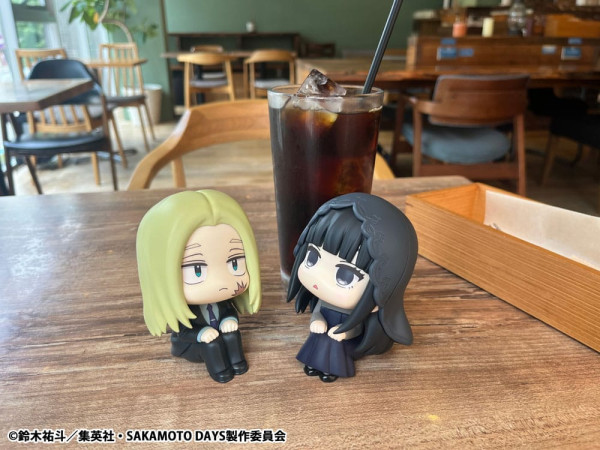 Sakamoto Days Look Up PVC Statue Shishiba & Osaragi Set (with gift) 11 cm 3