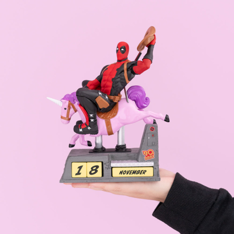 Deadpool 3D perpetual Calendar 2