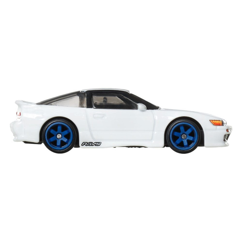 Hot Wheels Premium Car Culture Diecast Vehicle 2-Pack 1/64 '96 Nissan 180SX Type X & Nissan SilEight 12