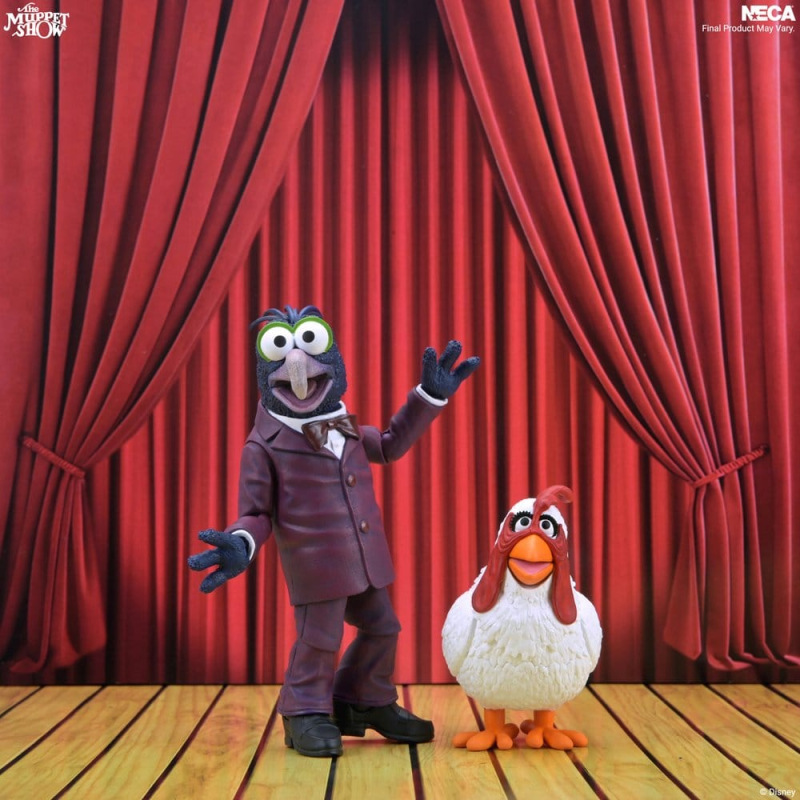 The Muppets Ultimate Action Figure Gonzo with Camilla 18 cm 1