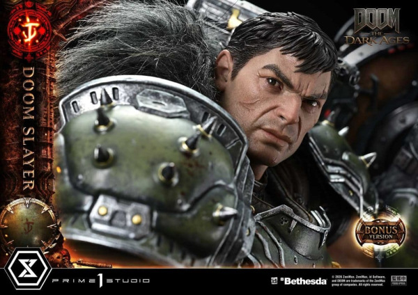 DOOM: The Dark Ages Ultimate Premium Masterline Series Statue 1/4 DOOM Slayer DX Bonus Version 77 cm 7