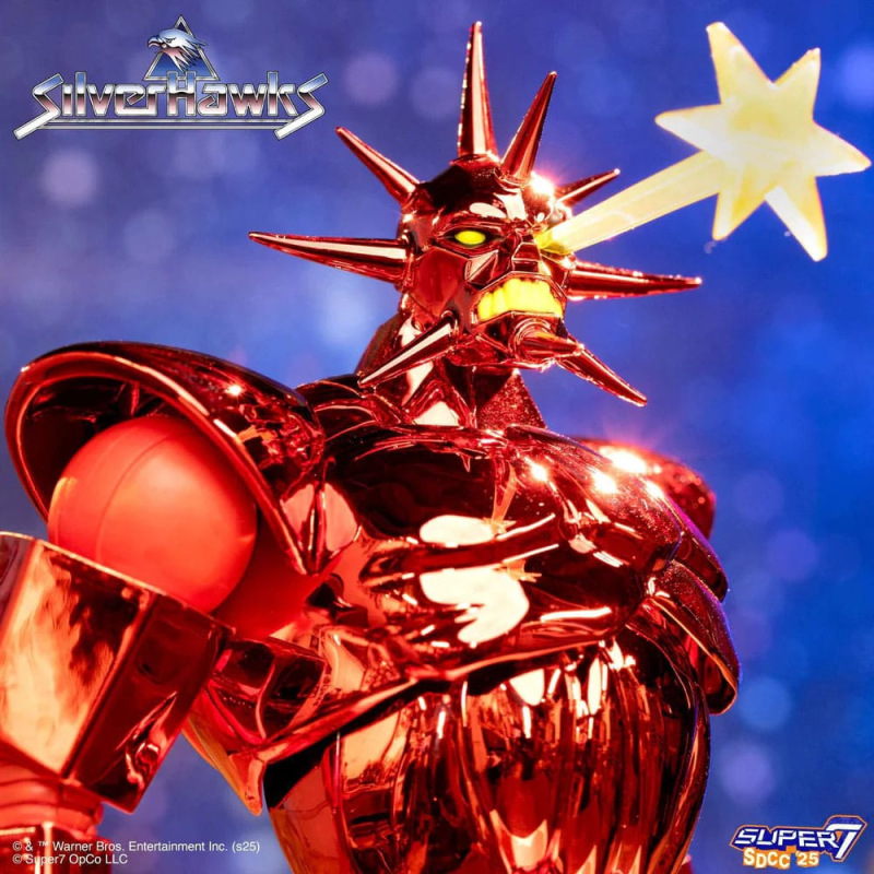 SilverHawks Ultimates Action Figure Mon*Star Metallic Vac Metal 18 cm 2