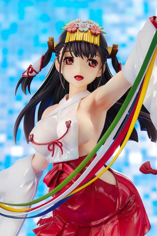 Original Character PVC Statue Tight na Oshigoto #2 - Shrine Maiden Akane Kagura 25 cm