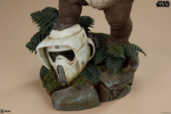Star Wars: Episode VI - Return of the Jedi Premium Format Statue Wicket 46 cm 10
