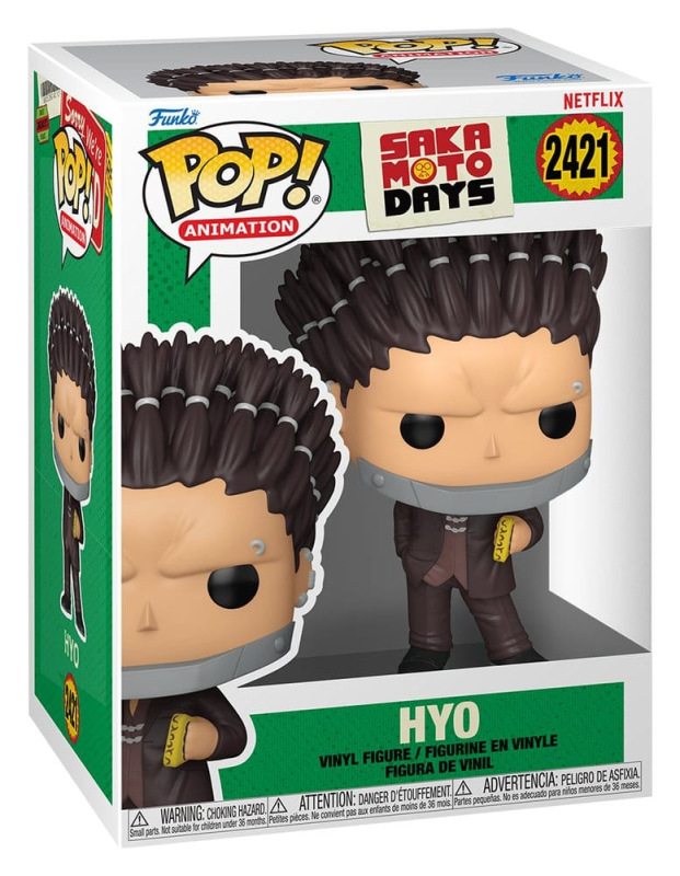 Sakamoto Days POP! Animation Vinyl Figure Hyo 9 cm 1