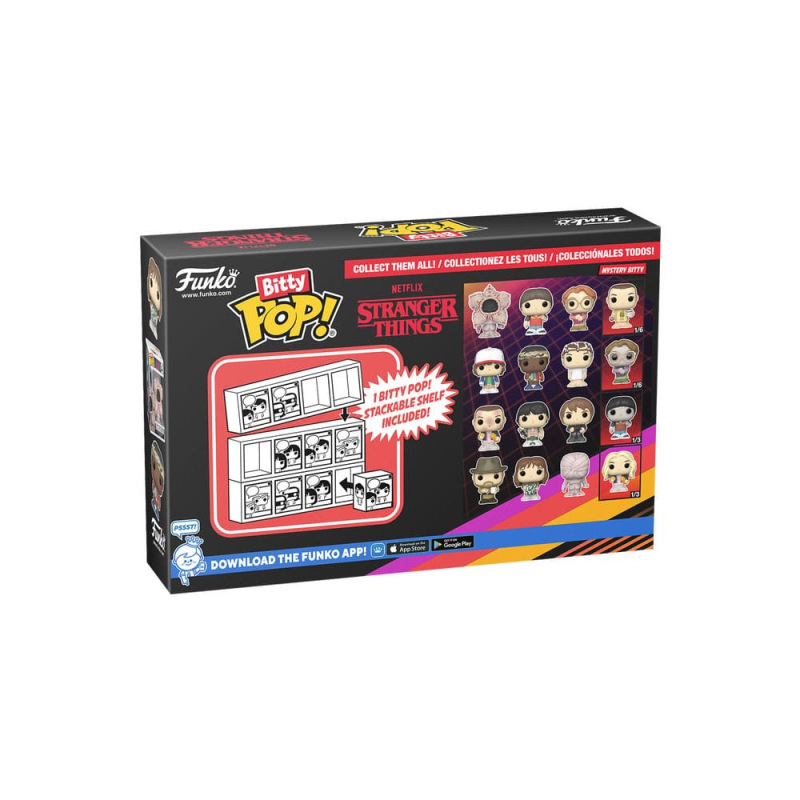 Stranger Things Bitty POP! Vinyl Figure 4-Pack Hopper 2,5 cm 2