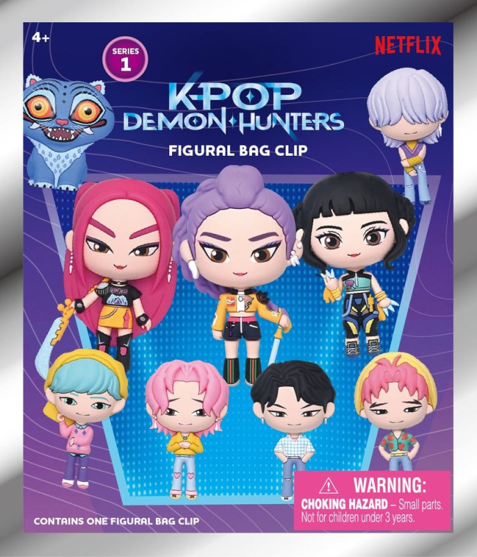 K-Pop Demon Hunter 3D Foam Bag Clips Series 1 Display (24) 2