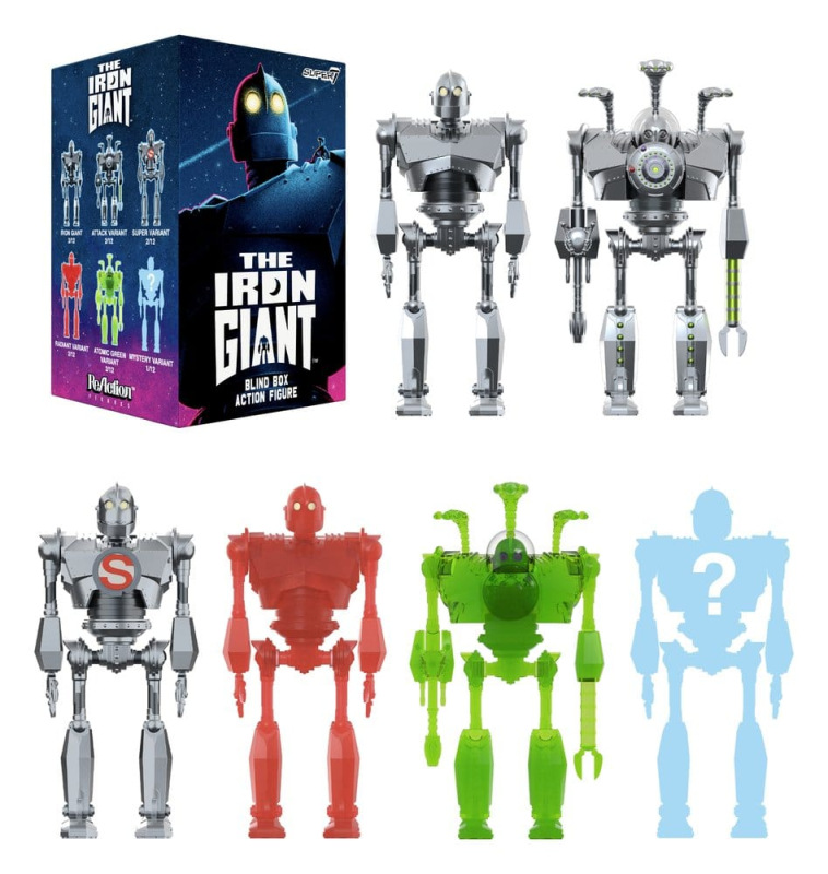 The Iron Giant Action Figures Wave 01 Blind Box Display (12) 1