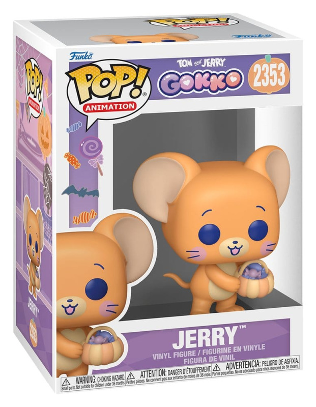 Tom & Jerry Gokko POP! Animation Vinyl Figure Jerry 9 cm 1