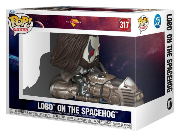 Supergirl (2026) POP! Rides Vinyl Figure Lobo on the Spacehog 15 cm 1