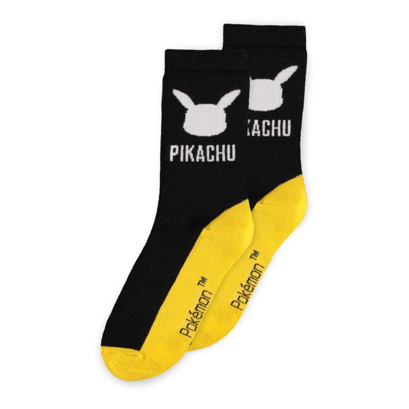 Pokemon Socks 2-Pack Pikachu 43-46 1