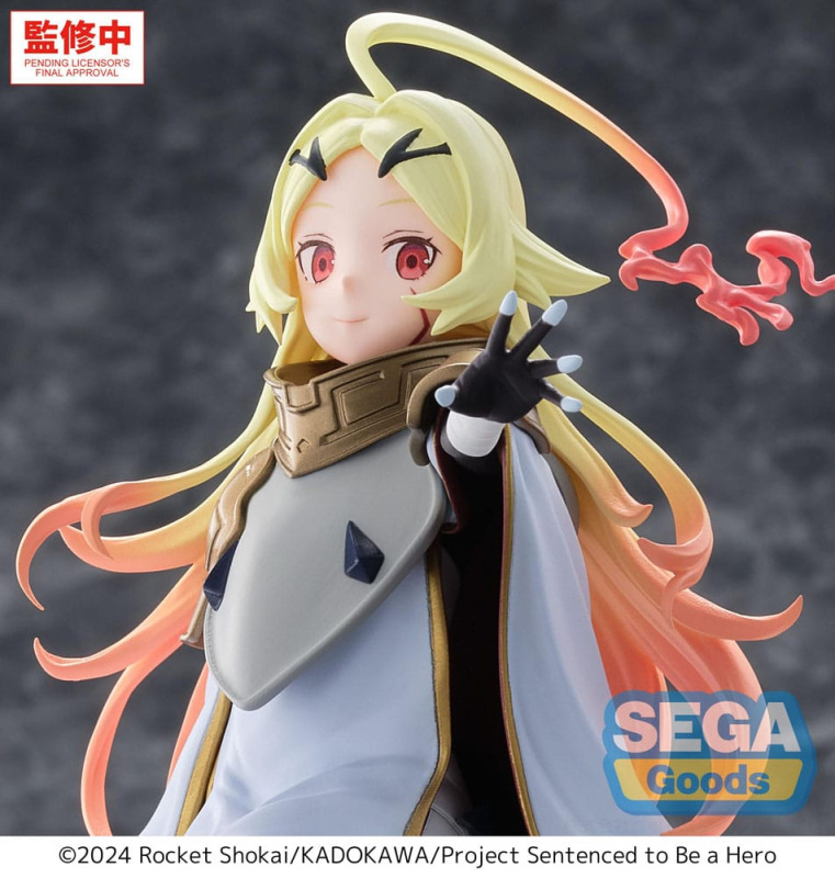 Sentenced to Be a Hero PM Perching PVC Statue Teoritta 14 cm 3
