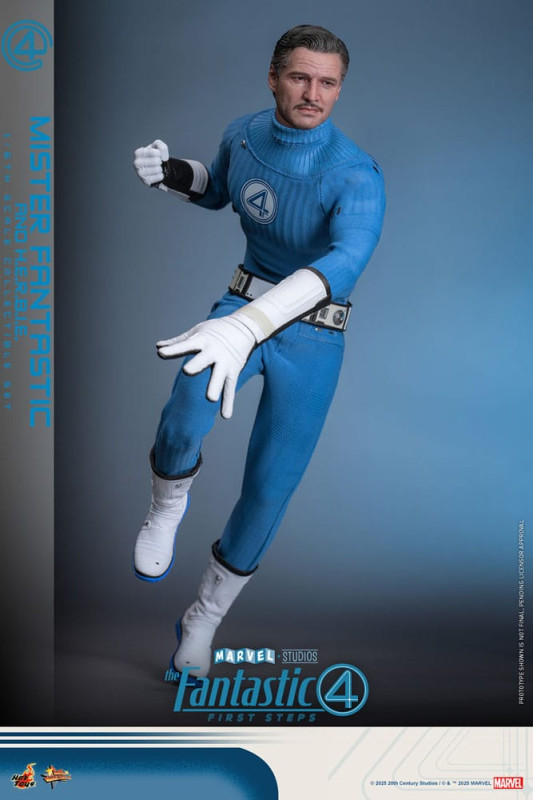The Fantastic Four: First Steps Movie Masterpiece Action Figure 2-Pack 1/6 Mister Fantastic & H.E.R. 9