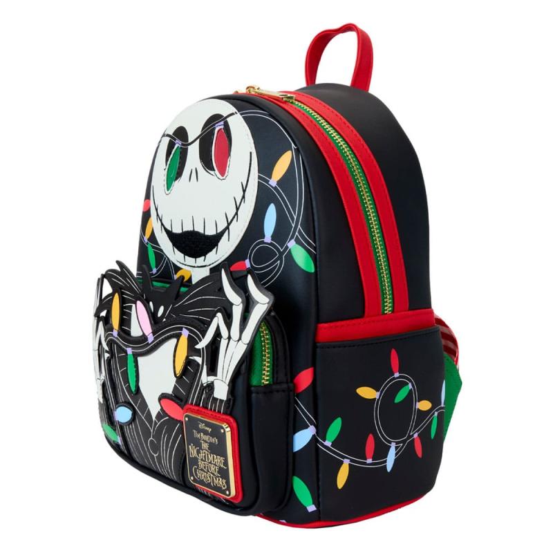 Nightmare before Christmas by Loungefly Mini Backpack Jack Light Up 2