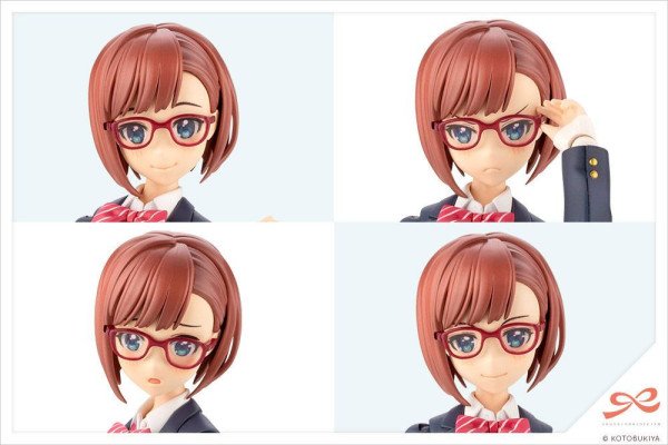 Sousai Shojo Teien Plastic Model Kit 1/10 Koyomi Takanashi Ryobu High School Winter Clothes 15 cm 11