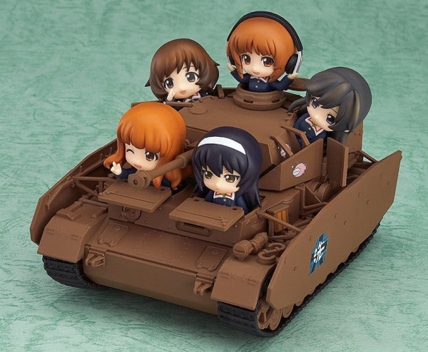 Girls und Panzer das Finale Nendoroid More Vehicle Panzer Kampfwagen IV Ausf.D (H Ver.) 8 cm 3